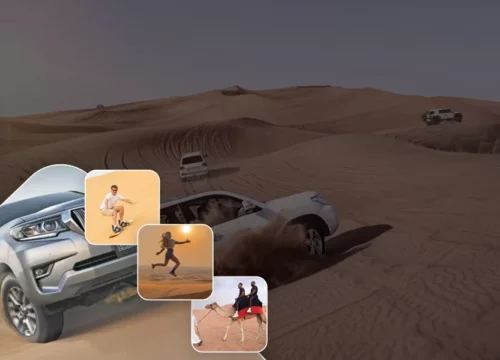 Private Morning Desert Safari With Land Cruiser 4X4